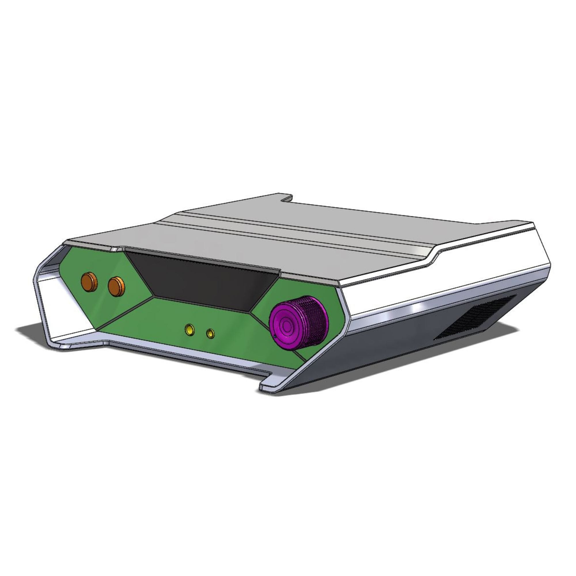 iFi Audio amplifier 3D CAD isometric enclosure model