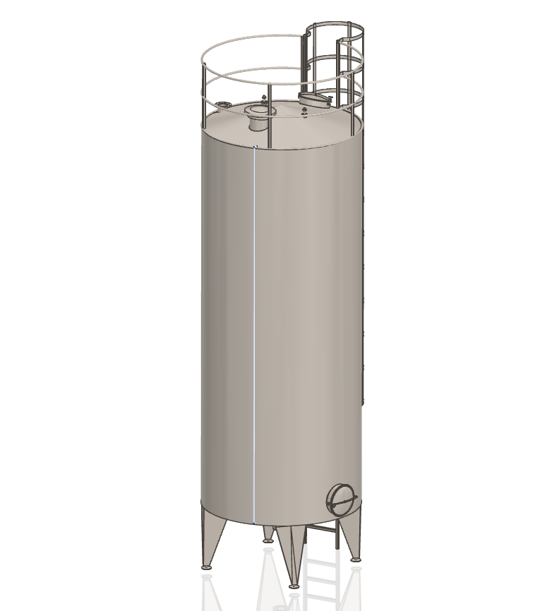 Storage Conical Tank