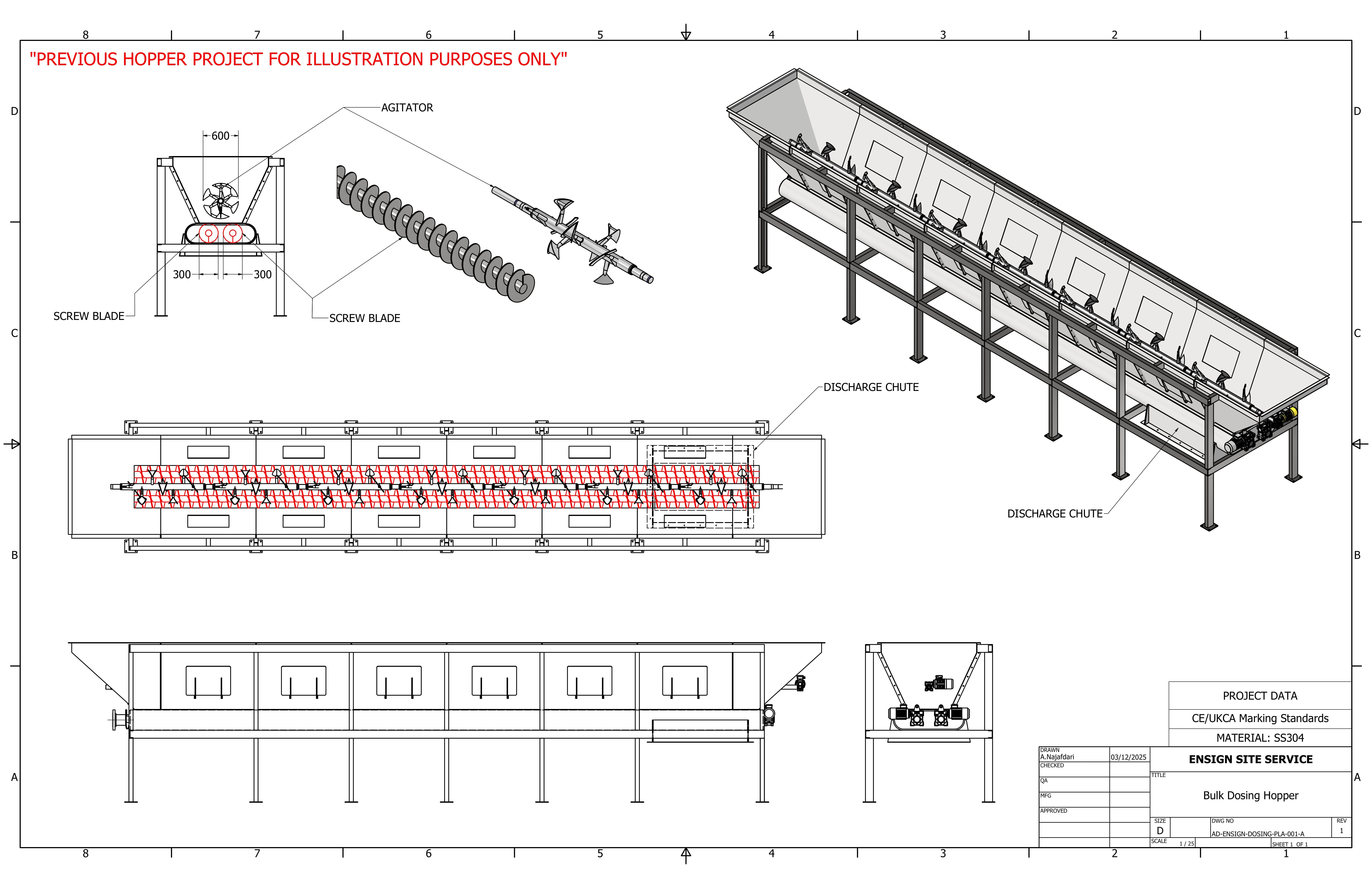 Dosing Plant Layout Drawing
