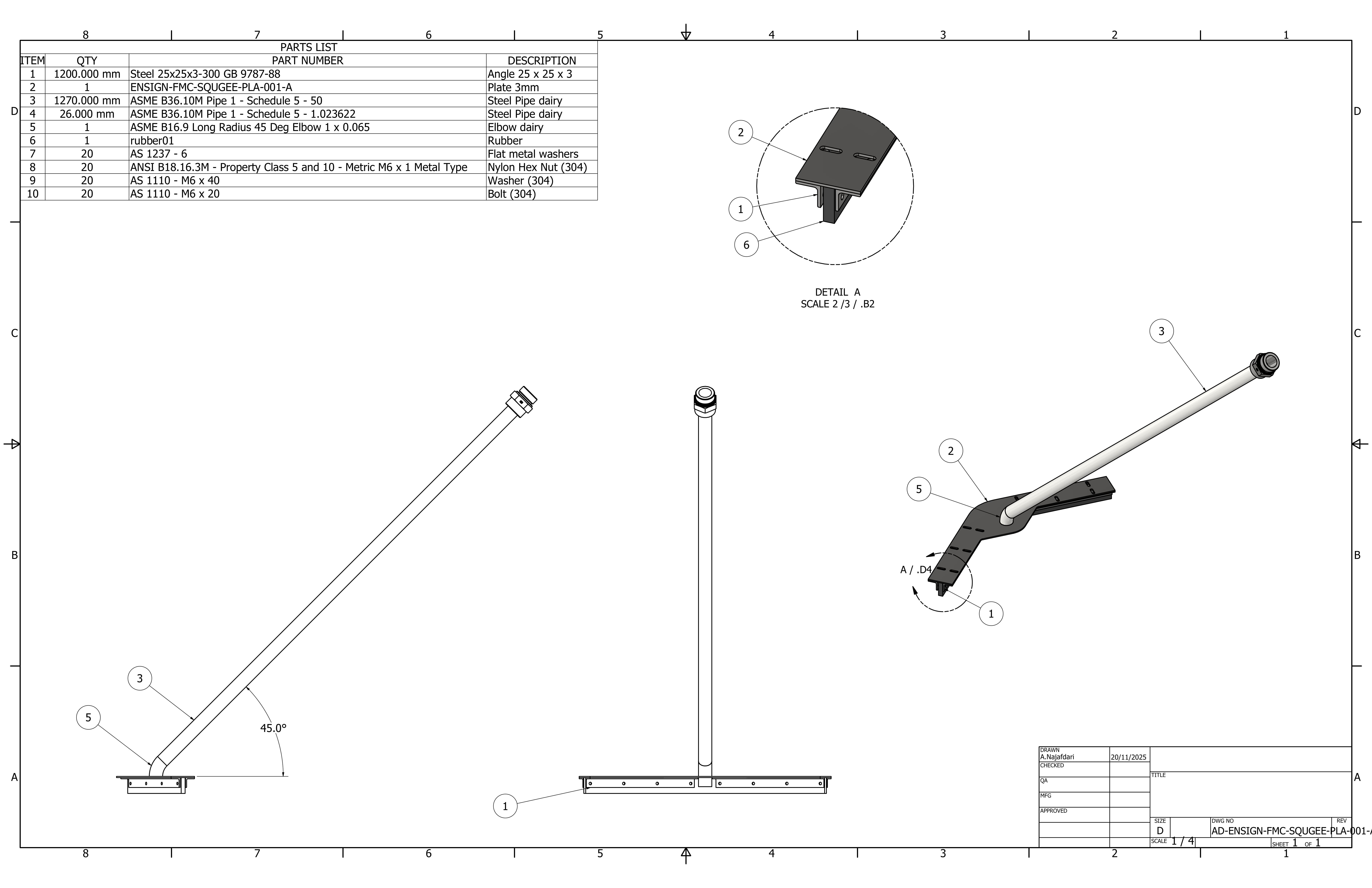 FMC Squeegee Plant Layout Drawing