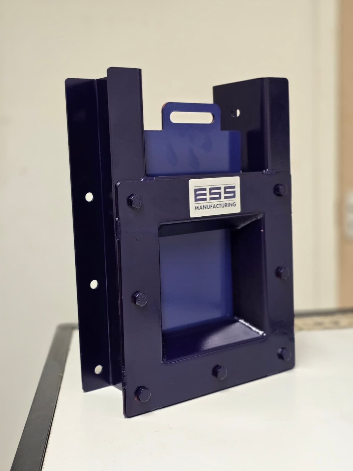 Manufactured slide gate valve fabricated steel assembly